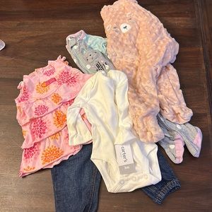 3-6 Month Girl Bundle, 5 Items, #14